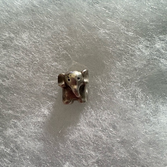 Pandora Silver Elephant Small Pet Charm - Picture 1 of 3